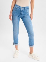 Angels Dżinsy - Darleen Crop Kobiety Bawełna niebieski, 36-30. Niebieskie jeansy Angels, bez wzorów. Za 329.95 zł.