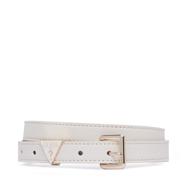Pasek Guess. Białe paski Guess, z aplikacjami. Za 194.99 zł.