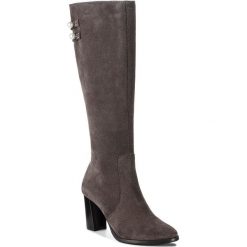 Kozaki SERGIO BARDI - Bulciago FW127361418DP 809. Szare kozaki Sergio Bardi, ze skóry, bez obcasa, na obcasie, bez zapięcia. W wyprzedaży za 239.00 zł.