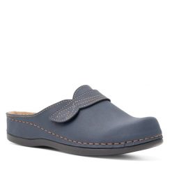 Klapki Inblu. Niebieskie klapki Inblu, bez wzorów, bez obcasa. Za 139.99 zł.