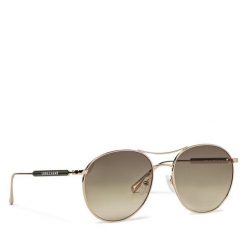 Okulary przeciwsłoneczne Longchamp. Żółte okulary przeciwsłoneczne Longchamp, bez wzorów. Za 1,109.00 zł.