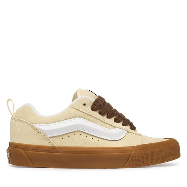 Tenisówki Vans. Żółte trampki Vans, bez wzorów, bez zapięcia. Za 399.99 zł.