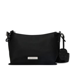 Torebka KARL LAGERFELD. Czarne listonoszki KARL LAGERFELD, bez wzorów, bez dodatków. Za 779.99 zł.