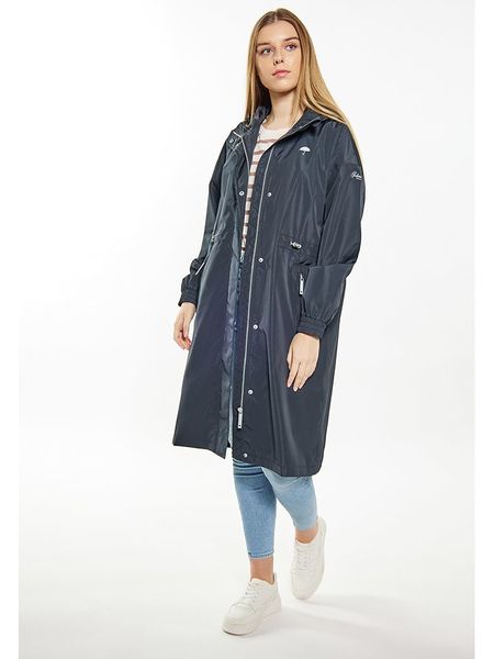 Schmuddelwedda Płaszcz przeciwdeszczowy w kolorze czarnym rozmiar: L. Czarne kurtki sportowe Schmuddelwedda, l, bez wzorów, bez kaptura. Za 208.33 zł.