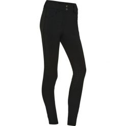 Damskie legginsy jeździeckie o średniej przyczepności Catago Rachel. Czarne legginsy CATAGO, bez wzorów, z elastanu. Za 411.50 zł.