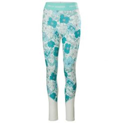 Damskie legginsy Helly Hansen Lifa Midw. Zielone legginsy Helly Hansen, bez wzorów, z wełny. Za 417.50 zł.
