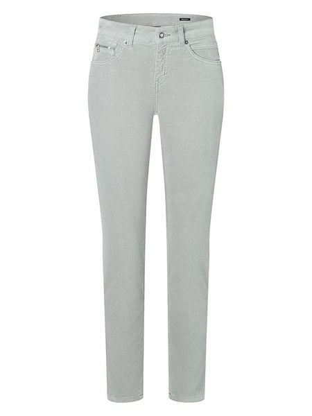 MAC Spodnie w kolorze jasnozielonym rozmiar: 44/L30. Zielone spodnie materiałowe MAC, l, z aplikacjami, z materiału. Za 217.99 zł.