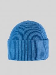 4F Czapka zimowa damska - niebieska Uniwersalny. Niebieskie czapki 4f, bez wzorów, z dzianiny. Za 49.99 zł.
