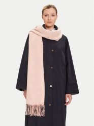 Guess Szalik AW5419POL03 Różowy. Czerwone rękawiczki Guess, z aplikacjami, z materiału. Za 239.99 zł.