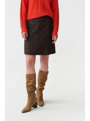 TATUUM Spódnica w kolorze ciemnobrązowym rozmiar: 36. Brązowe spódnice Tatuum, na co dzień, bez wzorów, mini, proste. Za 136.45 zł.