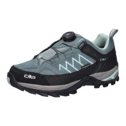 Damskie buty trekkingowe CMP Rigel Fitgo WP Low. Niebieskie trekkingi CMP, z gumy, trekkingowe. Za 469.99 zł.
