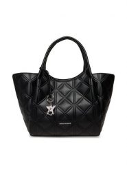 Emporio Armani Torebka EW001009 AF17630 UC001 Czarny. Czarne torebki klasyczne Emporio Armani, bez wzorów, ze skóry, bez dodatków. Za 1,749.00 zł.