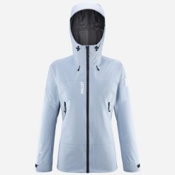 Kurtka damska z membraną MILLET W Kamet Gore-Tex przeciwdeszczowa Niebieski. Niebieskie kurtki sportowe Millet, l, bez wzorów, z gore-texu, bez kaptura, trekkingowe, gore-tex. Za 1,439.00 zł.