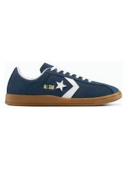 Converse Skórzane sneakersy "All Star Classic" w kolorze granatowym rozmiar: 46. Niebieskie trampki Converse, bez wzorów, bez zapięcia. Za 194.95 zł.
