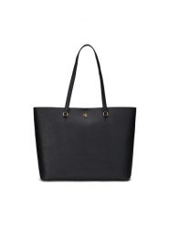Lauren Ralph Lauren Torebka 431911655001 Czarny. Czarne shopper Lauren Ralph Lauren, bez wzorów, ze skóry, bez dodatków. Za 1,299.00 zł.