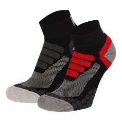 Niskie skarpetki do chodzenia - Uniseks - Multi czarne - 2 pary - Damskie. Czarne skarpety XTREME, bez wzorów, z elastanu. Za 122.04 zł.