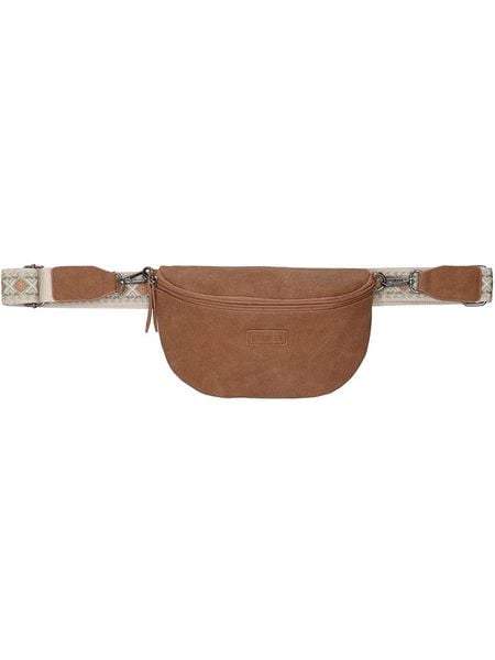 Beagles Saszetka "Malaga" w kolorze jasnobrązowym - 25 x 17 x 4 cm rozmiar: onesize. Brązowe torby na ramię Beagles, bez wzorów, z materiału, sportowe, małe, bez dodatków. Za 74.28 zł.