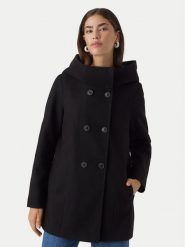 Vero Moda Płaszcz przejściowy Fortuneshila 10291044 Czarny Regular Fit. Czarne płaszcze Vero Moda, xs, bez wzorów, z syntetyku, bez kaptura. Za 289.99 zł.