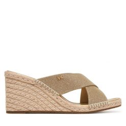 Espadryle MICHAEL Michael Kors. Żółte espadryle MICHAEL Michael Kors, bez wzorów, bez obcasa, bez zapięcia. Za 589.99 zł.