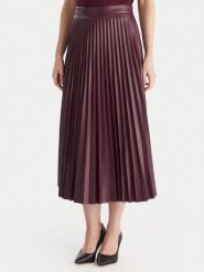 Vero Moda Spódnica z imitacji skóry Bella Holly 10319036 Fioletowy Regular Fit. Fioletowe spódnice Vero Moda, xl, bez wzorów, ze skóry. Za 239.99 zł.