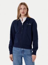 Tommy Hilfiger Bluza Script WW0WW45742 Granatowy Regular Fit. Niebieskie bluzy TOMMY HILFIGER, m, bez wzorów, z bawełny, bez kaptura. Za 649.99 zł.