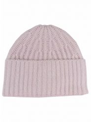 Zwillingsherz Kaszmirowa czapka beanie w kolorze jasnoróżowym rozmiar: onesize. Różowe czapki Zwillingsherz, bez wzorów, z kaszmiru. Za 140.86 zł.