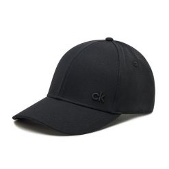 Czapka z daszkiem Calvin Klein. Czarne czapki Calvin Klein, bez wzorów. Za 159.99 zł.