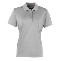 Damska Koszulka Polo Coolchecker. Szare koszulki polo PREMIER, s, bez wzorów, bez kołnierzyka, bez ramiączek. Za 80.99 zł.