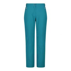 Spodnie damskie narciarskie CMP 3W18596N. Zielone spodnie materiałowe CMP, na co dzień, xs, bez wzorów. Za 499.99 zł.