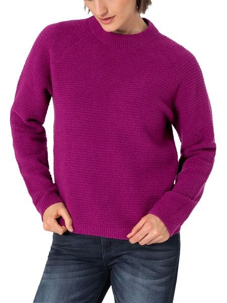 Timezone Sweter w kolorze fioletowym rozmiar: M. Różowe swetry Timezone, m, bez wzorów, bez ramiączek. Za 109.00 zł.