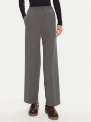 Weekend Max Mara Spodnie materiałowe Petra 2425136022 Szary Loose Fit. Szare spodnie materiałowe Weekend Max Mara, bez wzorów, z materiału. Za 489.99 zł.