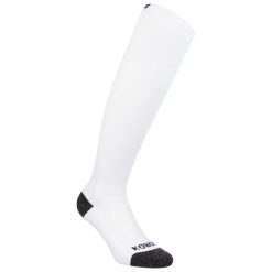 Skarpety do hokeja na trawie Korok FH500. Białe skarpety KOROK, bez wzorów, z elastanu. Za 49.99 zł.