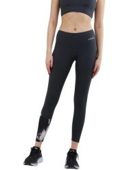 Legginsy damskie Fundango Zen. Szare legginsy sportowe FUNDANGO, s, bez wzorów, z materiału, do biegania. Za 241.33 zł.