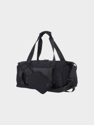 4F Torba treningowa (28L) - czarna Uniwersalny. Czarne torby na ramię 4f, bez wzorów, z syntetyku, eleganckie, na ramię, bez dodatków. W wyprzedaży za 79.99 zł.