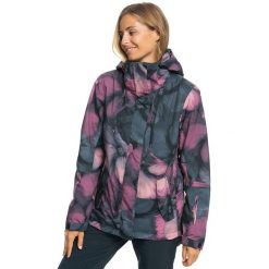 Kurtka snowboardowa damska ROXY Jetty. Czarne kurtki narciarskie Roxy, s, bez wzorów, bez kaptura, narciarskie. Za 539.99 zł.