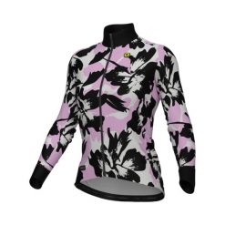 Bluza rowerowa damska Alé Cycling PR-E Flower. Czerwone bluzy ALÉ CYCLING, bez wzorów, bez kaptura. Za 624.99 zł.