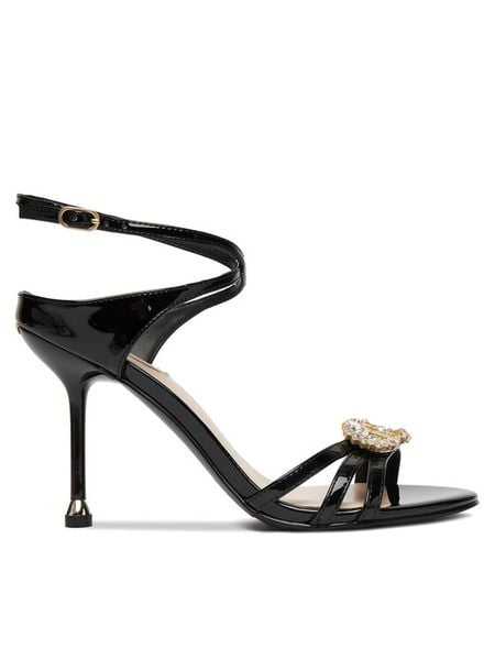 Liu Jo Sandały Tracy 03 SA6071 EX004 Czarny. Czarne sandały Liu Jo, bez wzorów, ze skóry, bez obcasa, na szpilce, bez zapięcia. Za 769.99 zł.