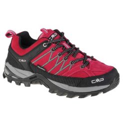 Buty trekkingowe damskie CMP Rigel. Czarne trekkingi CMP, z materiału, trekkingowe. Za 459.40 zł.