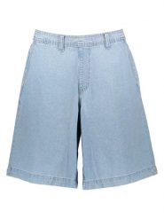 SisterS point Bermudy dżinsowe w kolorze błękitnym rozmiar: XL. Niebieskie szorty Sisters Point, bez wzorów, z bawełny, z podwyższonym stanem. Za 104.39 zł.