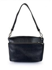 Florence Bags Skórzana torebka "Gioa" w kolorze czarnym - 24 x 16 x 6 cm rozmiar: onesize. Czarne torby na ramię Florence Bags, bez wzorów, z materiału, na ramię, bez dodatków. Za 173.99 zł.