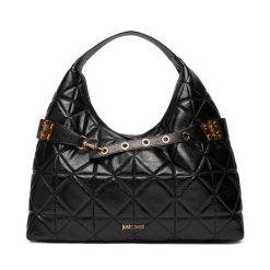 Torebka Just Cavalli. Czarne torebki klasyczne Just Cavalli, bez wzorów, bez dodatków. Za 749.99 zł.