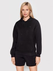 Guess Bluza Brenda V2YQ18 K7UW2 Czarny Regular Fit. Czarne bluzy Guess, xxs, z aplikacjami, z wiskozy, bez kaptura. Za 219.99 zł.