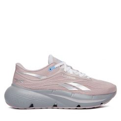Sneakersy Reebok. Czerwone obuwie sportowe Reebok, bez zapięcia, do biegania. Za 269.99 zł.