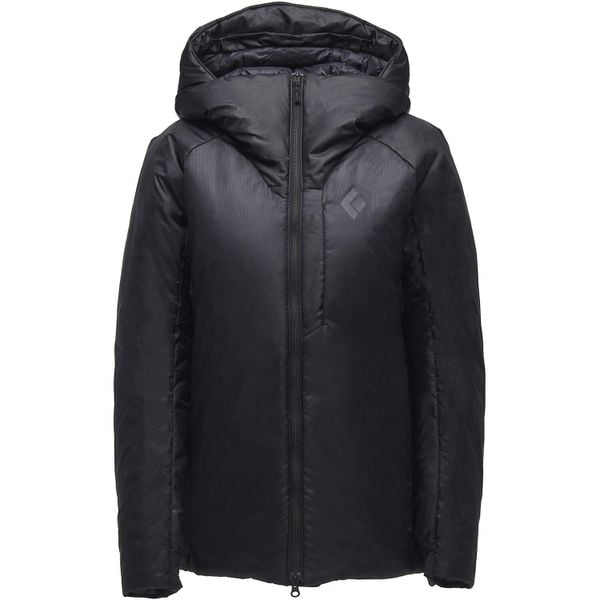 Parka dla kobiet Black Diamond Belay. Czarne parki Black Diamond, na zimę, sportowe, bez kaptura. Za 1,362.50 zł.