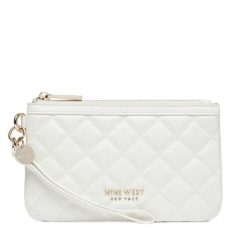 Torebka Nine West. Białe torebki klasyczne Nine West, bez wzorów, bez dodatków. Za 99.99 zł.