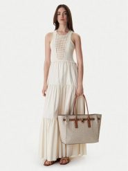 MICHAEL Michael Kors Torebka 30F5GNXT3B Écru. Shopper MICHAEL Michael Kors, bez wzorów, ze skóry, bez dodatków. Za 1,578.99 zł.