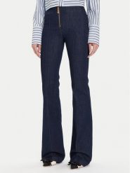 Elisabetta Franchi Jeansy PJ-05D-56E2-V390 Granatowy Regular Fit. Niebieskie jeansy Elisabetta Franchi, bez wzorów. Za 1,689.00 zł.