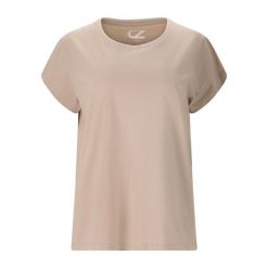 Koszulka damska Cruz Highmore. Brązowe bluzki CRUZ, bez wzorów, sportowe, bez kołnierzyka, bez ramiączek. Za 92.50 zł.