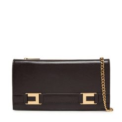 Portfel Elisabetta Franchi. Brązowe portfele Elisabetta Franchi, bez wzorów. Za 1,149.00 zł.