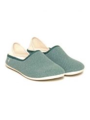 Kitz-pichler Kapcie "Linen Slip-On" w kolorze zielonym rozmiar: 39. Zielone obuwie domowe Kitz pichler, bez wzorów, z materiału, z okrągłym noskiem, bez zapięcia. Za 165.99 zł.